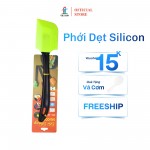 Phới Dẹt Silicon Việt Son Làm Bánh, Dụng Cụ Bếp Đa Năng Chịu Nhiệt